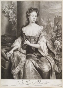 NPG D11628; Anne Gerard (nÈe Mason), Countess of Macclesfield when Viscountess Brandon by John Smith, published by Edward Cooper, after William Wissing