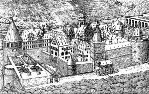 800px-Heidelberger_Schloss_1619_Koch_und_Seitz_1909