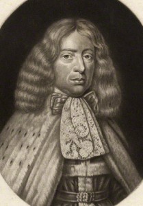 NPG D723; George Berkeley, 1st Earl of Berkeley by Robert Dunkarton, after David Loggan