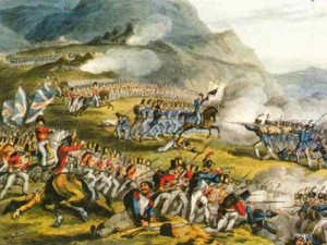 Bataille do Buçaco, gravure de C. Turner